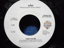 US PROMO 7”◆a-ha「TAKE ON ME/LOVE IS REASON」WARNER BROS.(US) 7-29011/BOOKLET SLEEVE _画像6