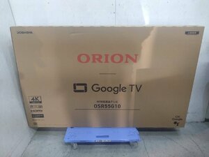 新品未開封 ORION/オリオン 55型スマートテレビ OSR55G10 SMART TV series 4K対応・HD・FHD 地上デジタル・BS/110度CSデジタル放送対応