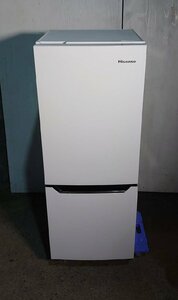 【大阪/岸和田発 格安自社便】Hisense/ハイセンス 2ドア冷凍冷蔵庫 HR-D15A パールホワイト LED照明 ドアアラーム