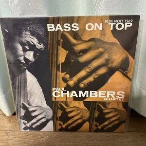 【LP】 インナー付き RVG PAUL CHAMBERS / BASS ON TOP / BLUE NOTE BLP 1569