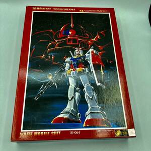 m0302602 ジャンク品 パズル 白いモビルスーツ 機動戦士ガンダム ジグソーパズル 1000ピースアニメ [81-064]中古品