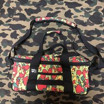 sta camo psyche camo dj bag BAPE バッグ エイプ 7inch レコード アナログ_画像1