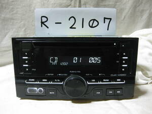 R-2107　DAIHATSU ダイハツ KENWOOD ケンウッド CUK-W66D　MP3 フロント USB AUX　CDデッキ　補償付