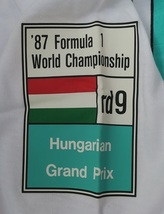 レイトンハウス　レーシングチーム　1987 rd.9　ハンガリーGP　限定Tシャツ　LEYTON HOUSE MARCH F1 デッドストック_画像4