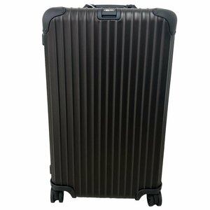  new goods unused RIMOWA Rimowa topaz Stealth e-tag 89L 923.75 suitcase bag exclusive use with cover 