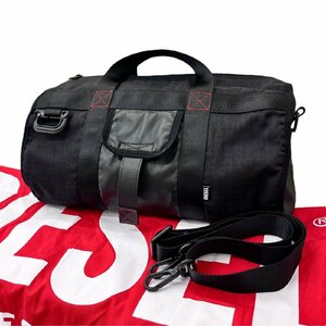 【中古】｜DIESEL ディーゼル X09384 P5187 H6851 UTLT SMALL DUFFLE X 2WAY ボストンバッグ ショルダーバッグ