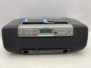 動作良品 SONY CFD-W57 ソニー CDラジカセ CDプレイヤー ダブルカセット MEGA BASS