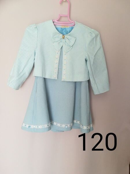 女の子 120センチ 入学式 フォーマルスーツ