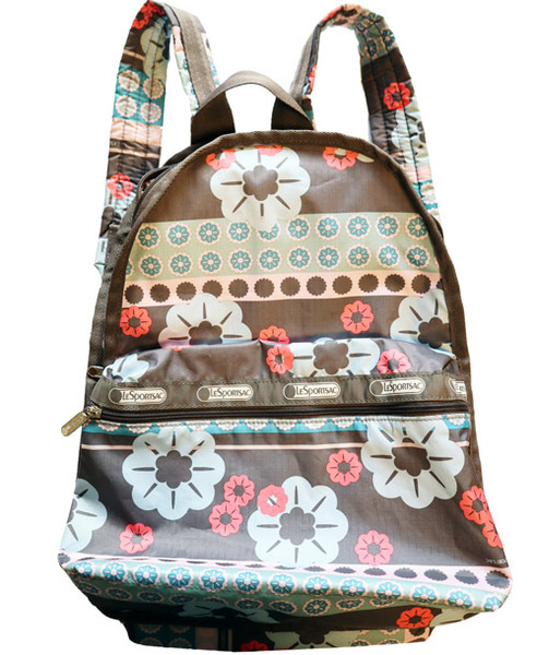  レスポートサック バッグ リュック FOLK FLORA LeSportsac 7812 D448 BASIC BACKPACK