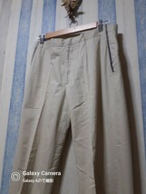 HERMES エルメス コットンイージースラックスパンツ used/42in w86_画像3