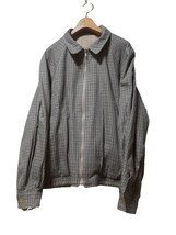 美品/ENGLAND製/春秋/Aquascutum アクアスキュータム リバーシブルチェック/スウィングトップジャケット/大きいサイズ 42 メンズ_画像5