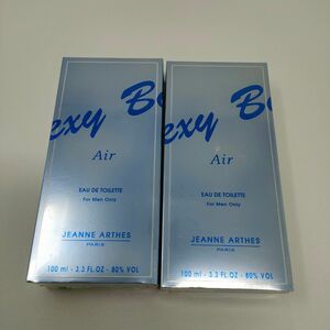 新品未開封　ジャンヌアルテス Sexy Boy Air セクシーボーイエアー オードトワレ 100ml 2個セット