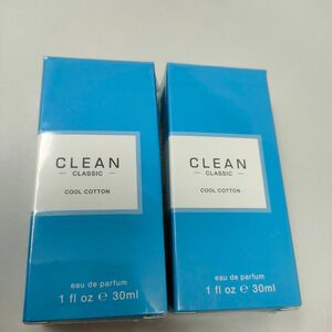 CLEAN クリーン クラシック　クールコットン　2個セット　オードパルファム 30ml cool cotton