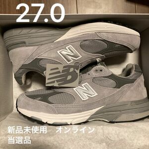 NEW BALANCE MR993GL グレー 公式オンライン当選品 ニューバランス 993