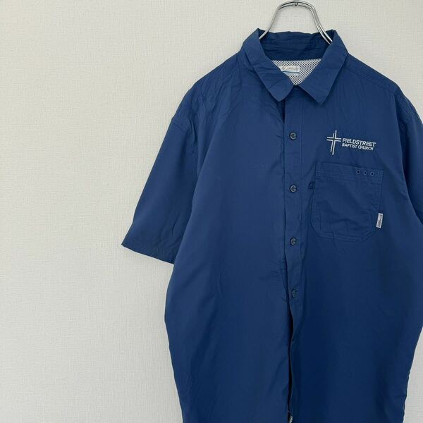 フィッシングシャツ　古着　PFG 半袖シャツ　コロンビア　Columbia