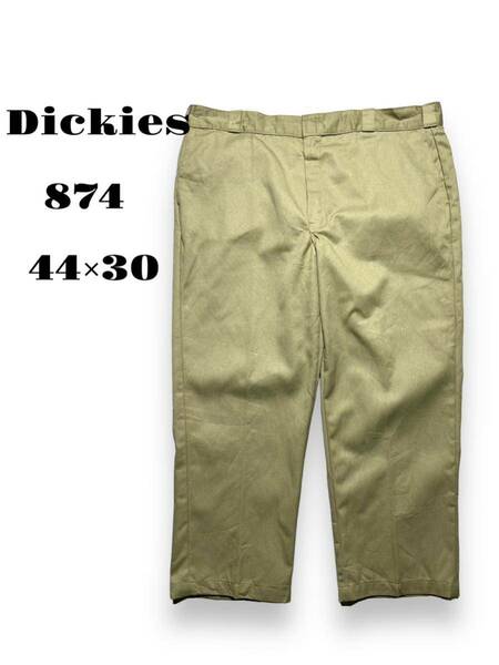 44×30 古着　ワークパンツ　チノパン　874 ディッキーズ　Dickies