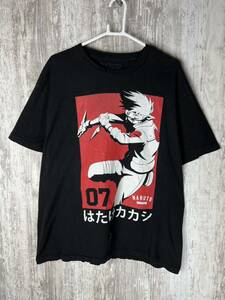 カカシ　古着　Naruto Shippuden アニメTシャツ　ナルト