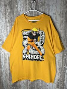 Naruto Shippuden ナルト　少年ジャンプ　古着　アニメTシャツ