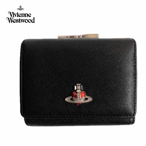 【希少】VIVIENNE WESTWOOD ディアマンテ ハートオーブ 折り財布