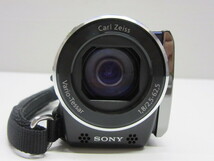 カメラ祭 SONY ソニー HandyCam ハンディカム HDR-CX170 ビデオカメラ バッテリー 充電ケーブル付き 動作確認済 _画像3