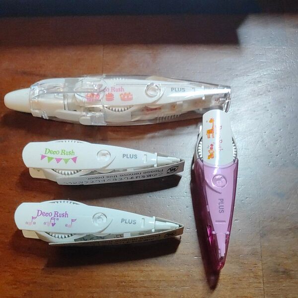 Deco Rush デコレーションテープ6mm 本体+詰め替え3つ