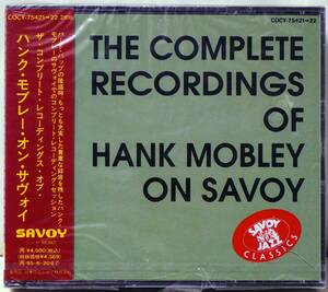 RARE ! 見本盤 未開封 ハンク モブレー オン サヴォイ 2CD PROMO ! FACTORY SEALED THE COMPLETE RECORDINGS OF HANK MOBLEY ON SAVOY 