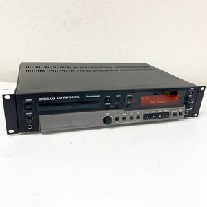 【L-2】 TASCAM CD-RW900SL 業務用CDレコーダー タスカム 音出し確認済み CD再生OK 録音未確認 1485-32