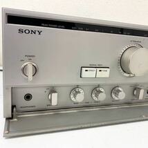 【E-3】 SONY TA-F70 プリメインアンプ ソニー 音出し不可 通電可 傷や汚れ多数 ジャンク 1570-30_画像2