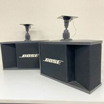 【E3】 Bose 201-II MUSIC MONITOR スピーカー 動作品 天井吊具付き ボーズ オーディオ 音響機器 モニタースピーカー 1605-6_画像1