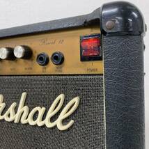 【Ga-1】 Marshall Reverb 12 Model 5205 ギターアンプ コンボ マーシャル 音出し確認済み ガリ多数 汚れ強め 1553-122_画像3