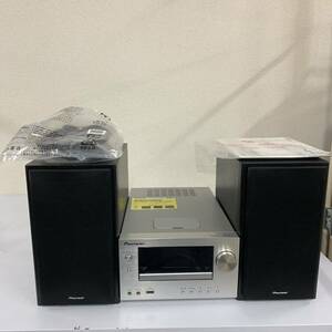 【D-2】 Pioneer X-HM81-s CDミニコンポーネントシステム 動作確認済 説明書付 付属品付 パイオニア 中古品 1414-1