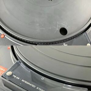 【直接引取り限定】 SONY PS-X9 ターンテーブル レコードプレーヤー ソニー 動作不具合多数 レコード再生可能 現状品 O-4 1539-42の画像4