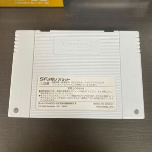 美品 動作品SFC スーパーファミコン 箱付き 説明書 カセット 任天堂 Nintendo ソフト レトロ ゲームが書き換えられる SFメモリカセット の画像7