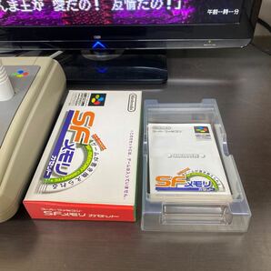 美品 動作品SFC スーパーファミコン 箱付き 説明書 カセット 任天堂 Nintendo ソフト レトロ ゲームが書き換えられる SFメモリカセット の画像4