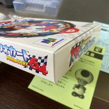 美品 動作品箱付き カセット 任天堂 Nintendo64 ソフト レトロ ゲーム マリオカート64_画像8