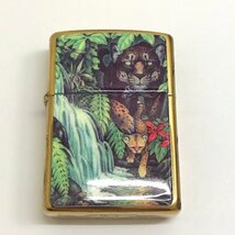 中古品 zippo ジッポ オイルライター MYSTFRIES OF TEH Forest ミステリアス オブ ザ フォレスト B 刻印 1995年 質屋出品_画像1