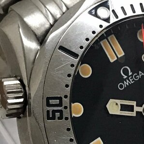 中古品 オメガ omega シーマスター プロフェッショナル 2562.80 ネイビー文字盤 デイト付き 300m 記念品刻印付 質屋出品の画像9