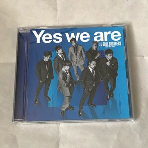 三代目 J SOUL BROTHERS from EXILE TRIBE CD/Yes we are 