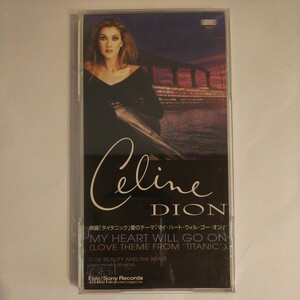 8cm CD シングル マイハートウィルゴーオン ビューティアンドザビースト （ウィズピーポブライソン） セリーヌディオン Celine Dion 洋楽