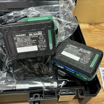 未使用 HiKOKI DS36DC 2XPSZ マルチボルト（36V）コードレスドライバドリル 送料無料【K13】充電器 Bluetooth蓄電池 2個 セット ハイコーキ_画像4