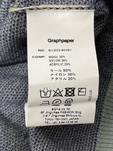 新品 Graphpaper Jacquard Crew Neck Knit ジャガードニット クルーネック グラフペーパー 1_画像5