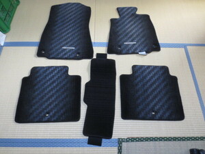 ARS210系トヨタ クラウン アスリート ターボ用 トヨタ純正アクセサリー フロアーマット 中古品 TOYOTA CROWN Athlete Floor mat