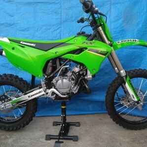 KAWASAKI KX112 2022年式 実動車新車 （検 CRF YZ RM ミニモト)の画像1