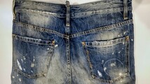 【　 DSQUARED2　ディースクエアード　】　 Hockney jean 　46　S74LA0710　スタッフインターナショナル国内正規品_画像7