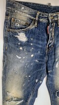 【　 DSQUARED2　ディースクエアード　】　 Hockney jean 　46　S74LA0710　スタッフインターナショナル国内正規品_画像3