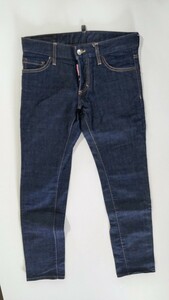 美品　【　 DSQUARED2　ディースクエアード　】　 SLIM　JEAN 　44　　S74LA0692　　 スタッフインターナショナル国内正規品