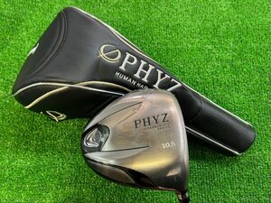 1●792《TOURSTAGE/ツアーステージ》1W PHYZ ファイズ　10.5°　Sフレックス PZ-501W　2011年モデル　中古 ≪札幌/店頭引取OK!≫