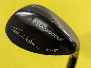 2△1-1429【ADAMSGOLF】アダムスゴルフ トムワトソン ロブウェッジ 60度/店頭引渡OK!【札幌市/伏見店】