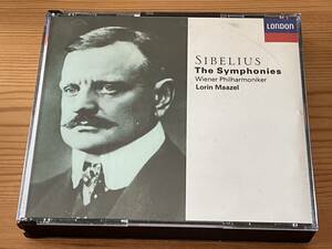 【3CD・USA盤】シベリウス/交響曲全集　マゼール指揮ウィーン・フィル
