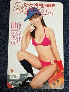 ストア出品　●ビージーン　Bejean　図書カード 未使用　500円１枚　山本梓